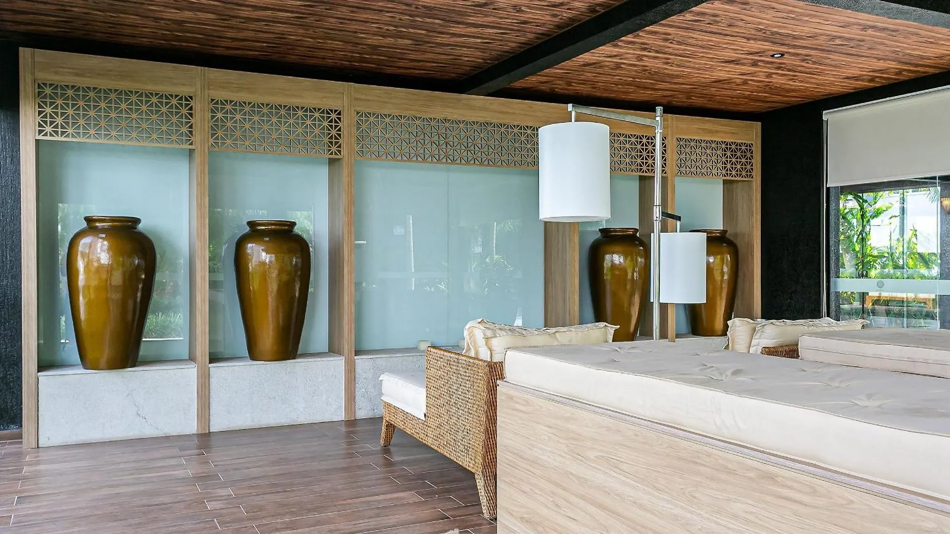 Florianópolis Apto No Cond Thai Beach Home Spa Frente Mar Tbs106 דירה