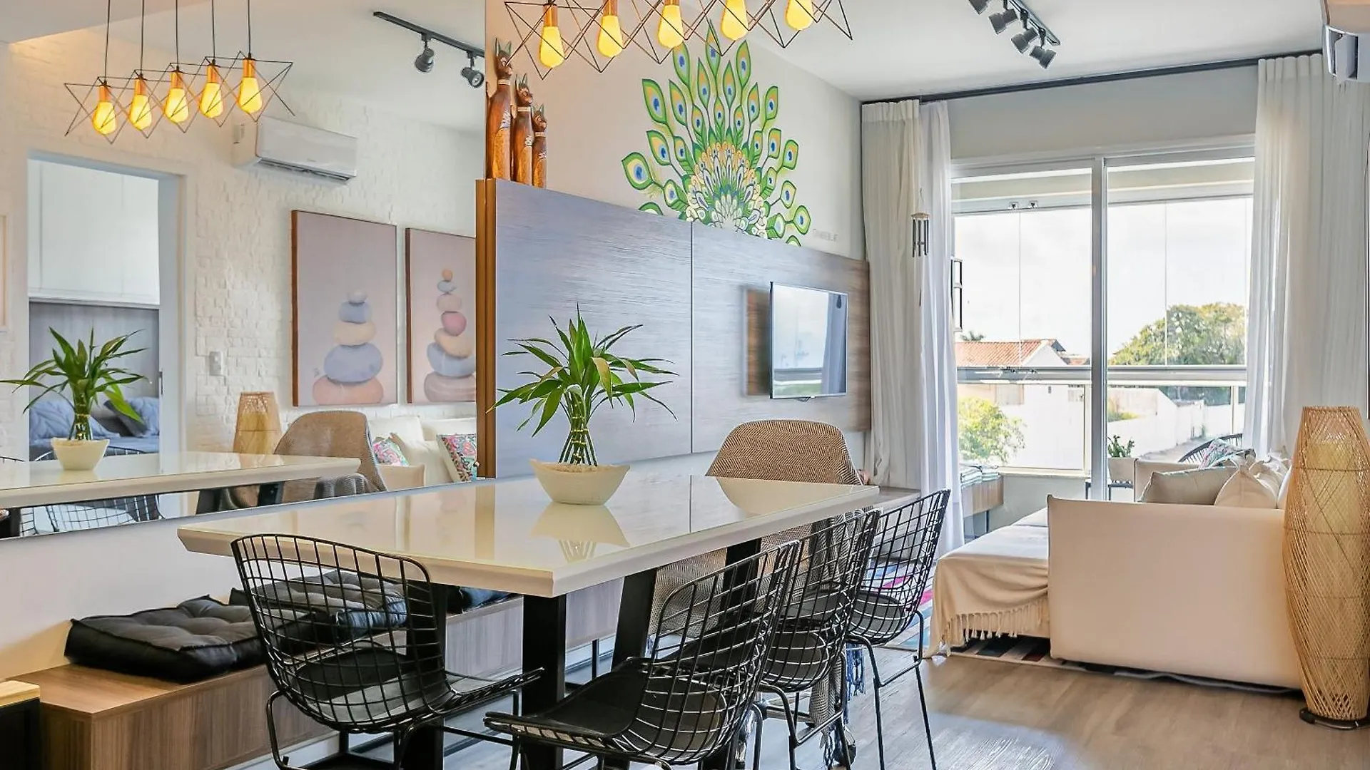 דירה Florianópolis Apto No Cond Thai Beach Home Spa Frente Mar Tbs106