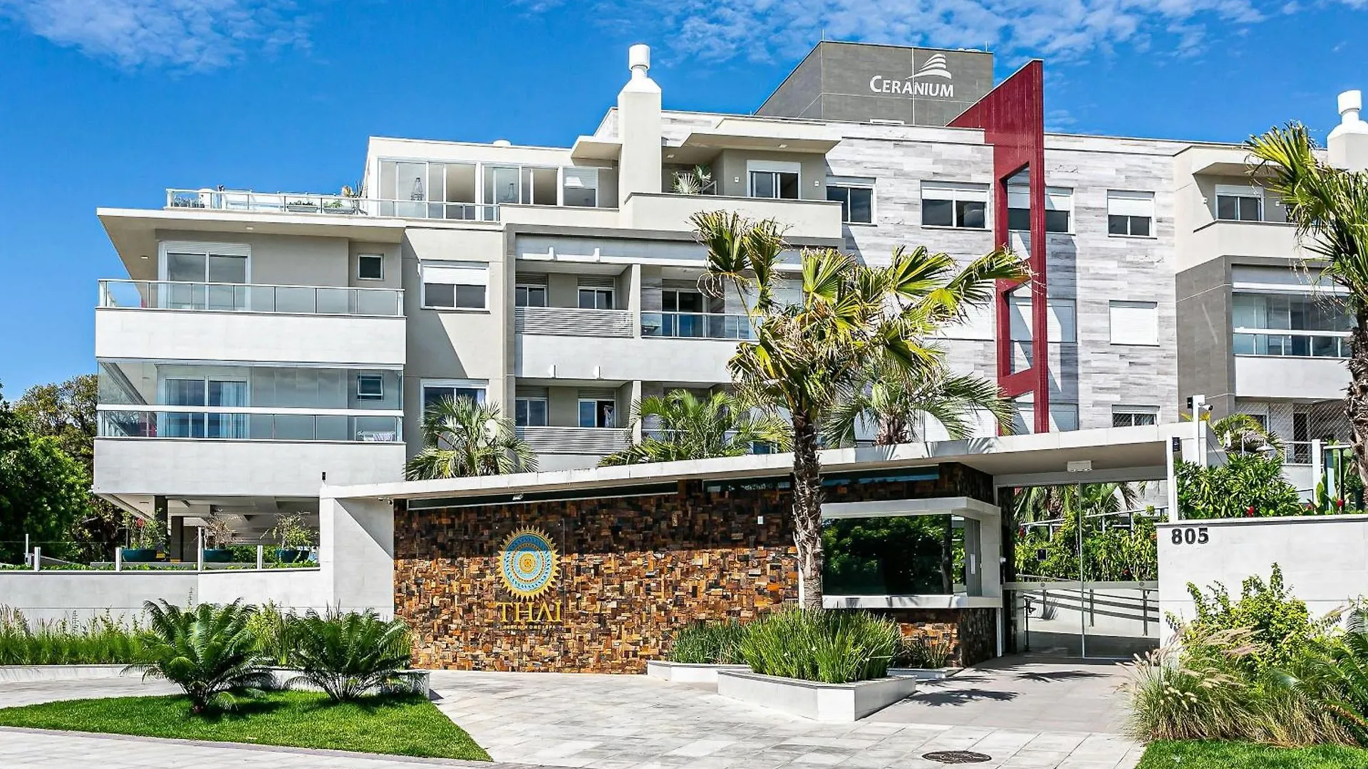 Florianópolis Apto No Cond Thai Beach Home Spa Frente Mar Tbs106