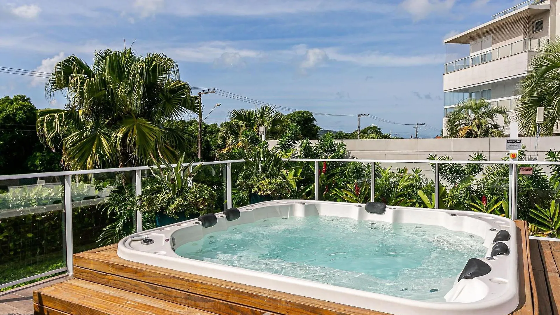 Florianópolis Apto No Cond Thai Beach Home Spa Frente Mar Tbs106 ברזיל